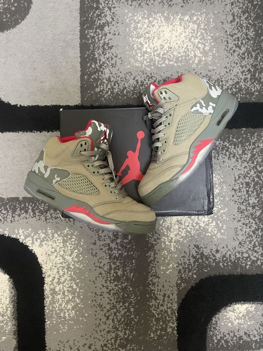 Кросівки Nike Air Jordan 5 Camo