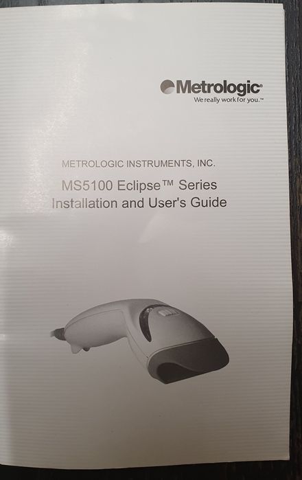 Leitor códigos/barra metrologic laser MS-5145 PS/2 Eclipse