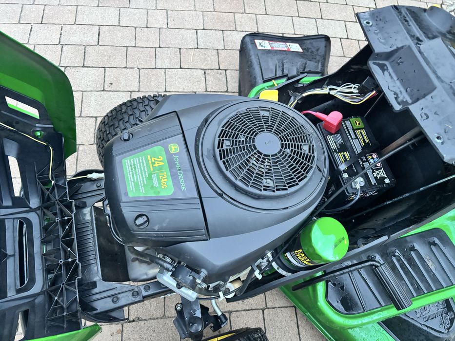 JOHN DEERE S170 24 KM traktorek kosiarka USA duże koła