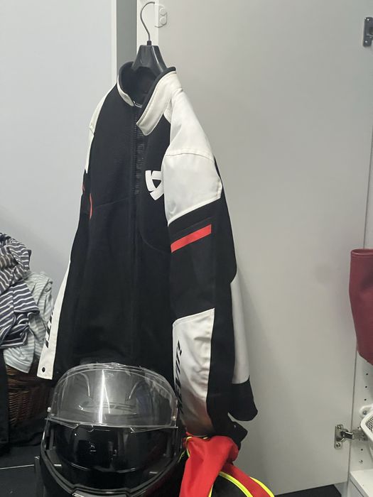 Capacete + Casaco para mota