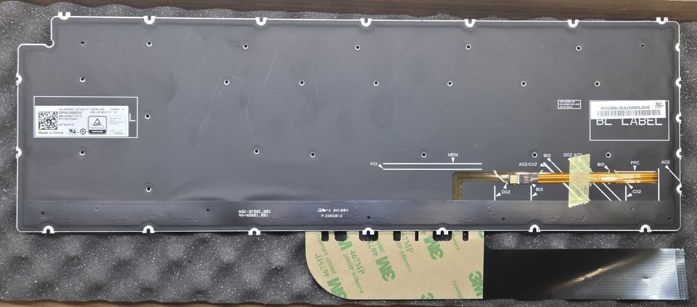 Backlit US Keyboard for Dell Inspiron and Latitude Series 351064750500094209121