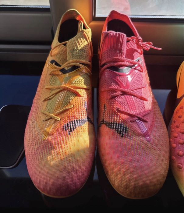 Chuteiras puma Sun glow ultimate novas