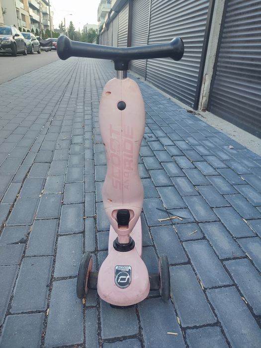 Scoot and ride różowy