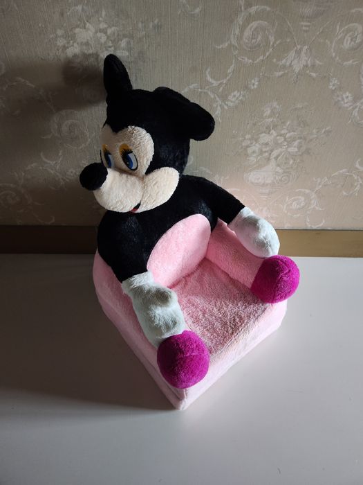 Fotel rozkładany Myszka Miki