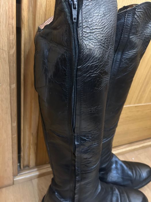 Botas cavaleiro feitas a mão