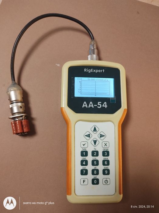 Антенний аналізатор RigExpert AA-54 S/N: 3981