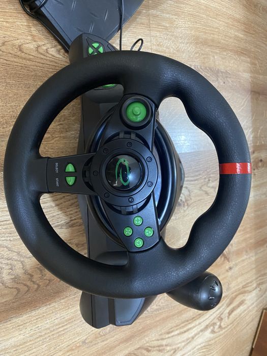 Игровой руль+педали пк,ps