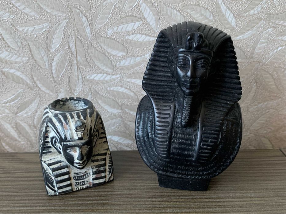 Статуэтка и подсвечник из Египта