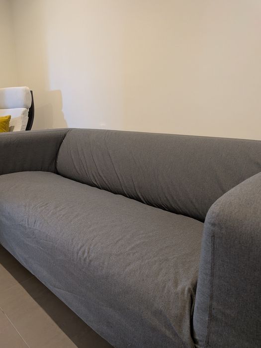 Capa cinzenta para sofá KLIPPAN  IKEA