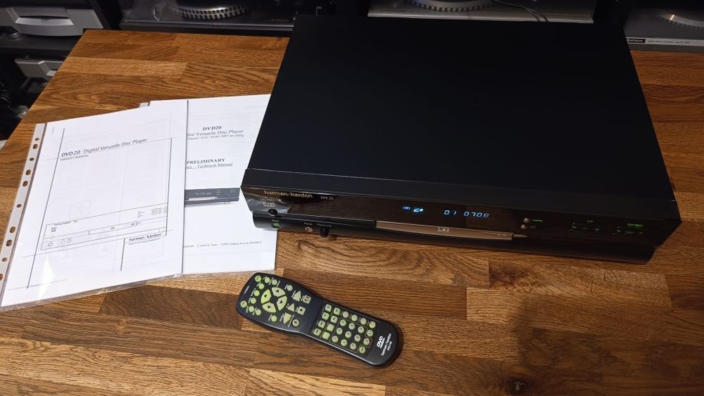 Okazja! Odtwarzacz CD/DVD Harman Kardon DVD 20 + Pilot CD-R MP3