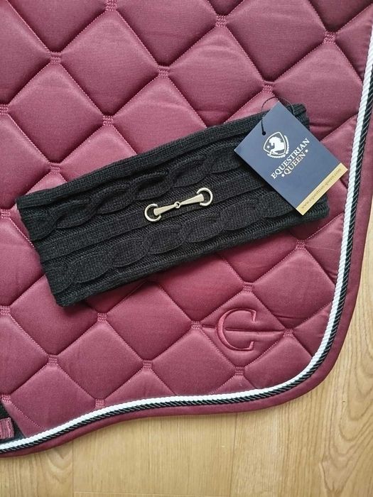 Ciepła opaska Eq. Queen, czarna