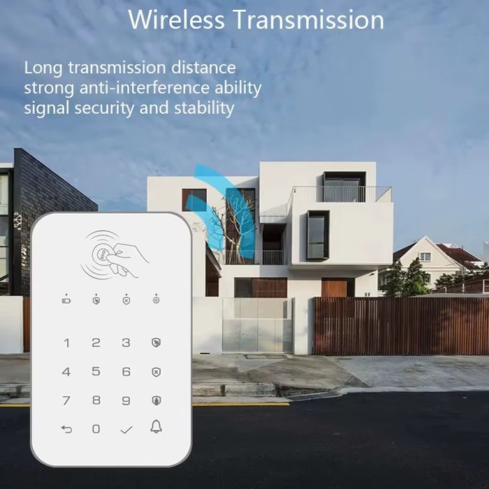 Беспроводная сенсорная клавиатура CPVAN 433 МГц для сигнализации