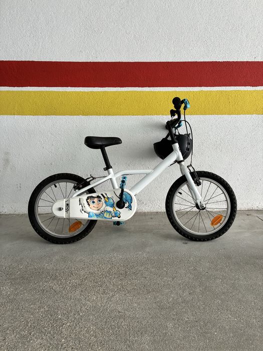 Bicicleta Criança 16” 4-6 anos + Capacete