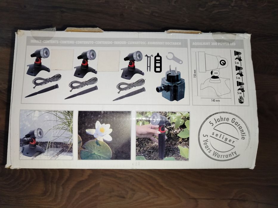 Reflektory Aqualight 300 Power LED komplet 3szt.