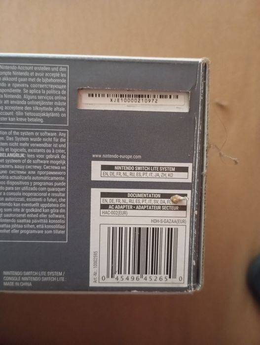 Nintendo Switch Lite z analogami Halla