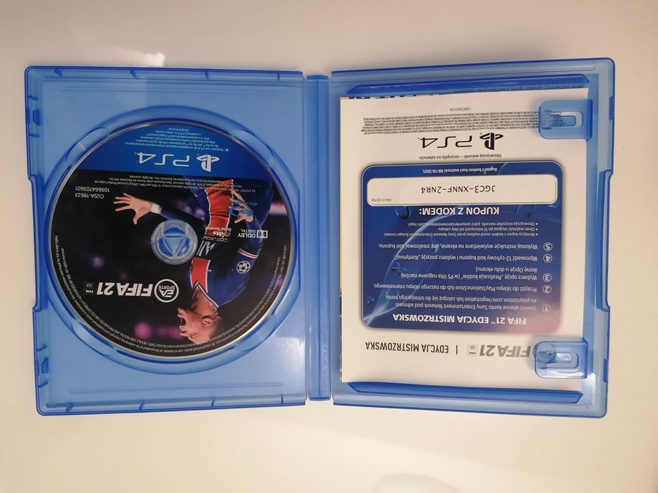 FIFA 21 Ps4 Playstation - stan idealny