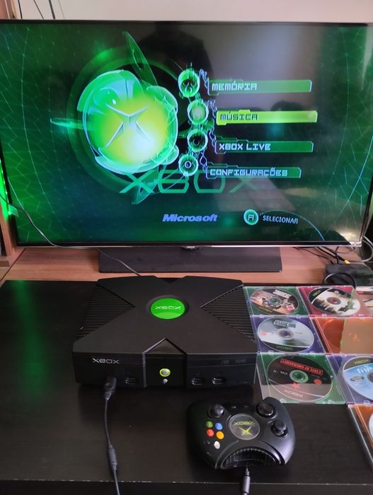 Consola Xbox clássico