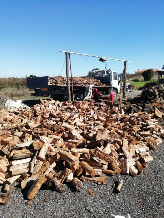 Lenha para lareira e para salamandra