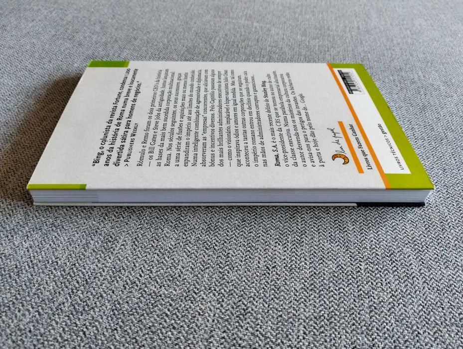 Livro "Roma S.A." de Stanley Bing