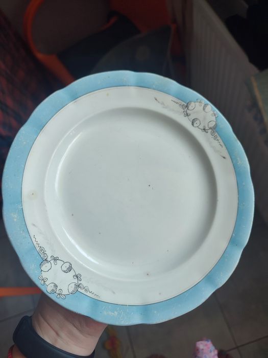 Тарелка старинная посуда антиквар