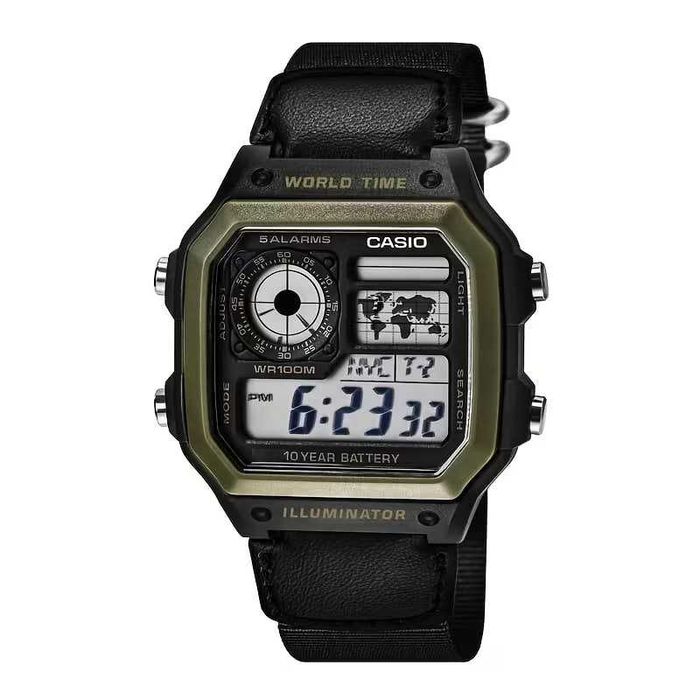 Часы Casio AE-1200WHD-1A/AE-1200WHD 1B Оригинал