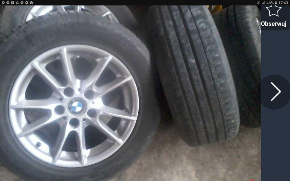 Nowe felgi 16" 5x110 oraz BMW styling 50' 16"