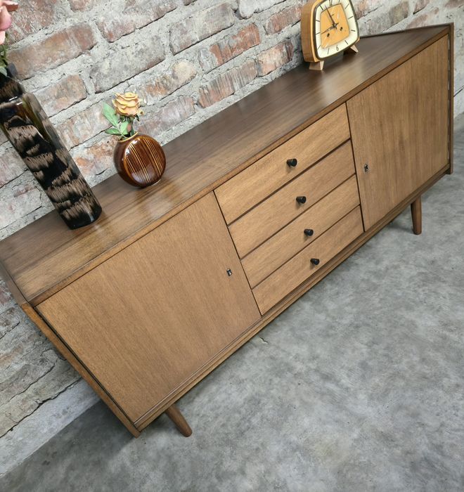 Komoda vintage prl retro po całkowitej renowacji