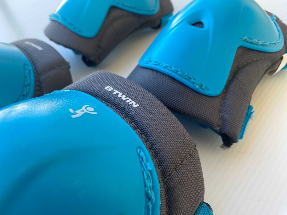 Proteções de bicicleta, patins, trotinete e skate para criança