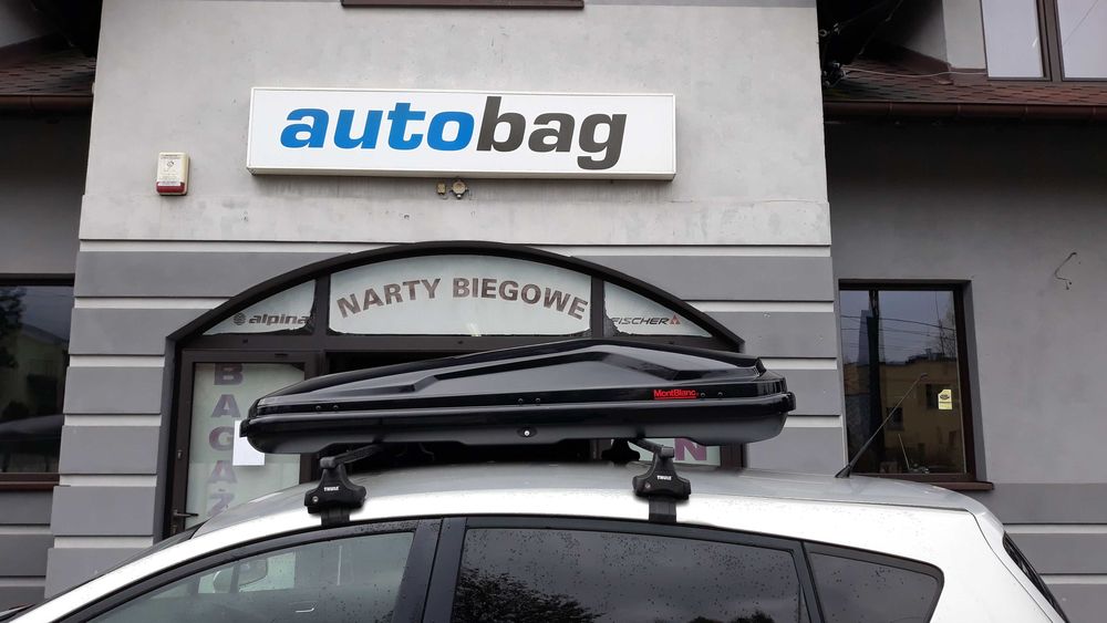 Aerodynamiczny Box dachowy Mont Blanc Altitude 350 czarny metalik