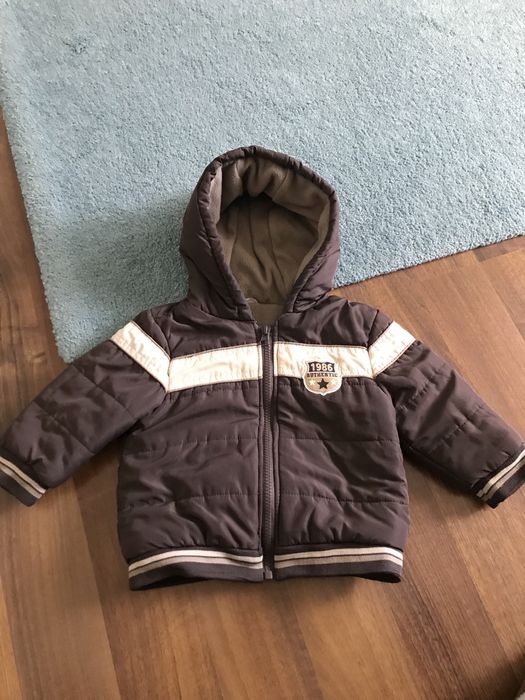 Kurtka ocieplana chłopięca przejściowa