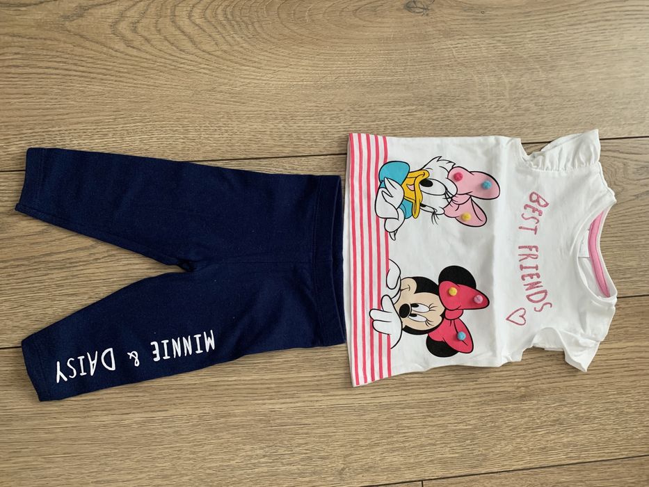 Nowy bez metki zestaw Minnie i Daisy roz 62/68