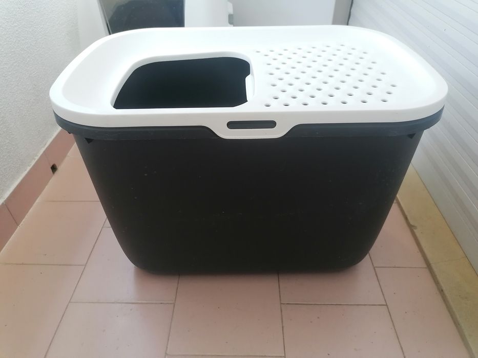 Caixa areia gato