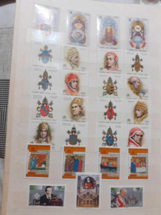 Znaczki pocztowe czyste Watykanu
