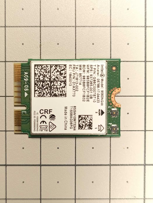 Karta sieciowa Wi-Fi Intel 9560NGW