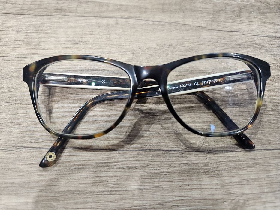 Oprawki Pepe Jeans oryginalne brazowe marmurkowe