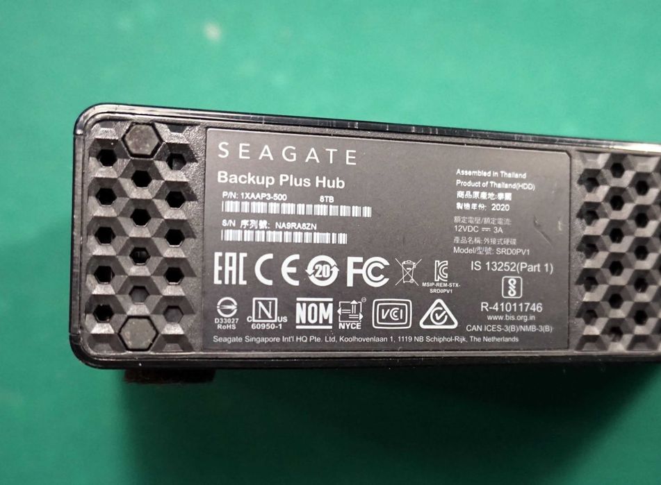 HDD #H18 - 8TB Seagate Backup Plus Hub USB - używany