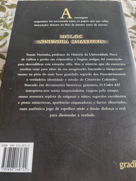 Livro O Codex 632