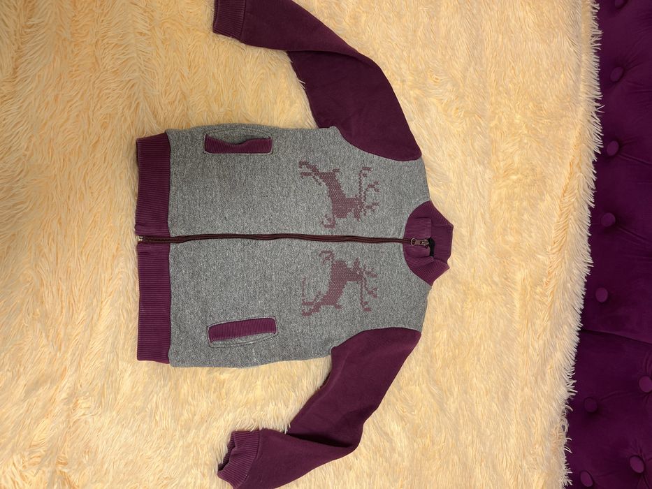 Тепла кофта на замку, для дівчинки