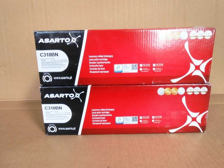 Toner Asarto C310BN Czarny Black do O-ki - 2 szt.