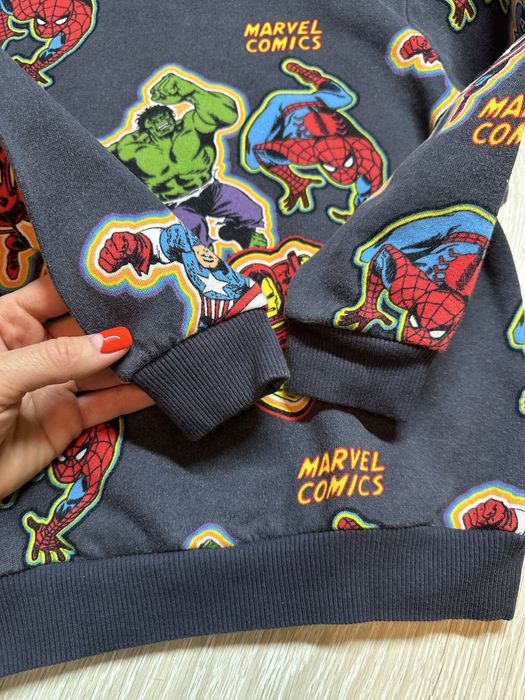‼️ худі фліс george 110 4 5 р супер героі Marvel Spider Man світшот