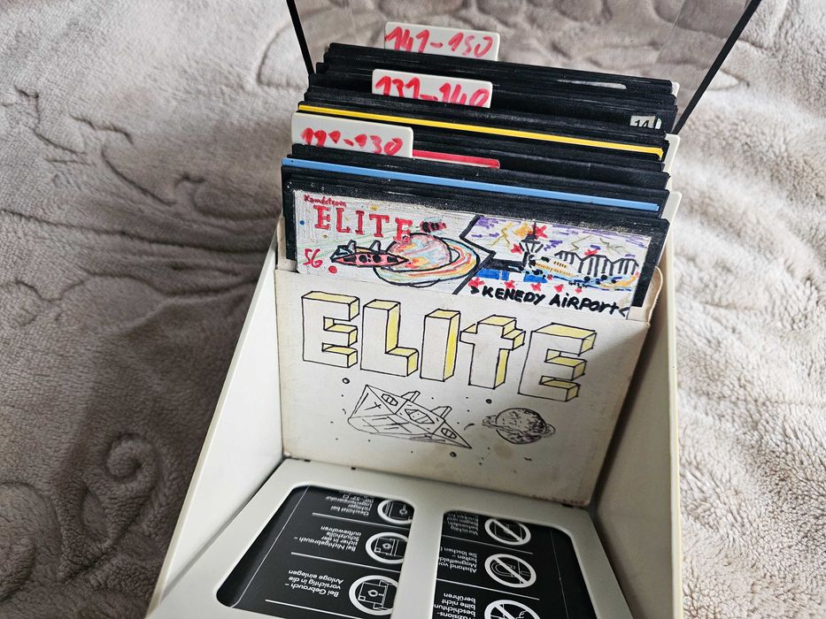 Dyskietki 5.25'' dla Commodore C64 / 128 48szt. pudełko kluczyk