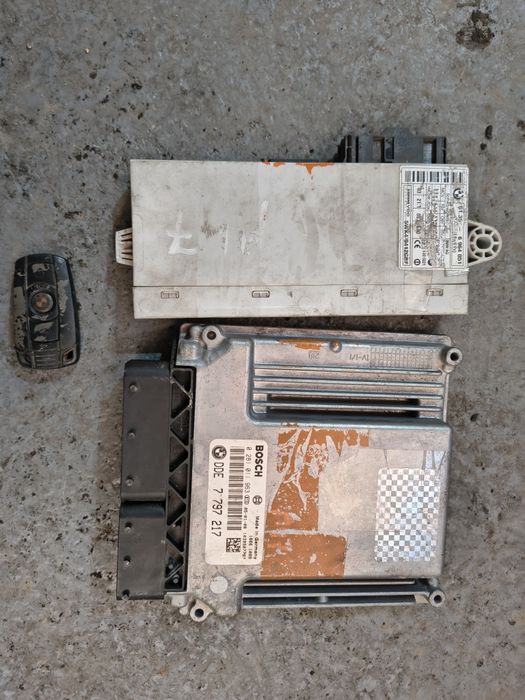 Zestaw startowy do BMW E87 e81 e90 E91 E60 E61 2.0d M47 komputer cas