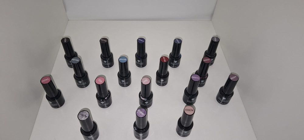 17 vernizes de gel