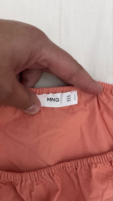 Blusa Mango coral