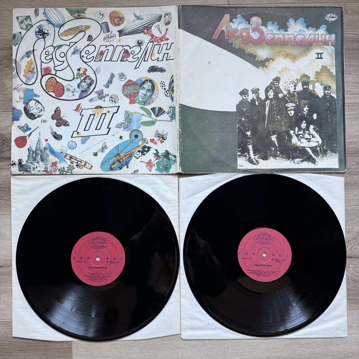 Led Zeppelin II & Led Zeppelin III | 2x winyl LP | 1992 | NM