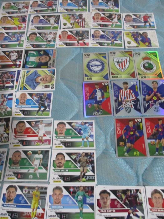cromos laliga 2026/2027 pack de 50 sem repetidos 3