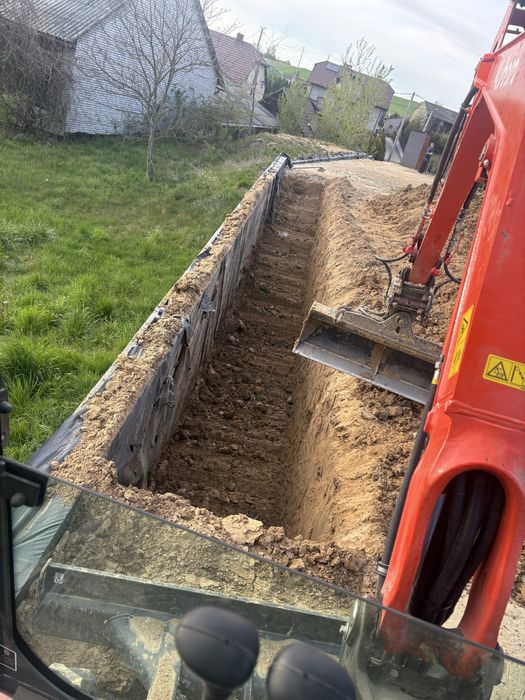Usługi minikoparka do 3t