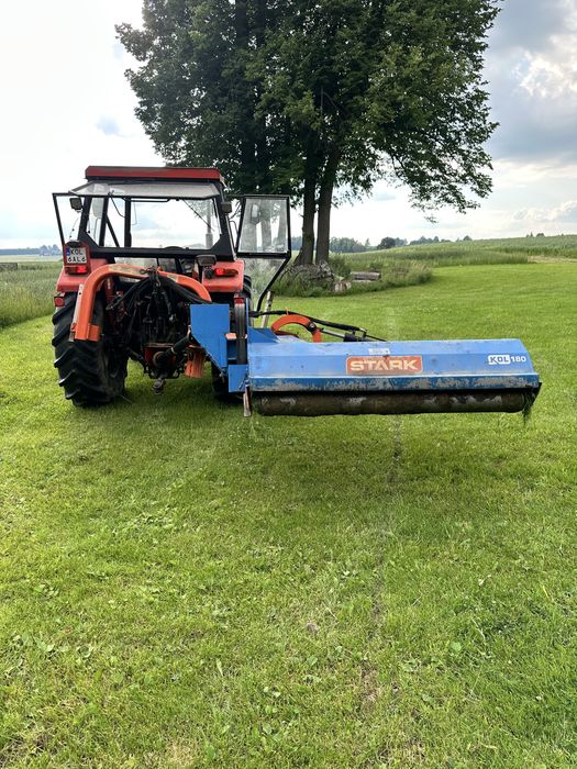 Koszenie kosiarką bijakową, działek, nieużytków, rowów