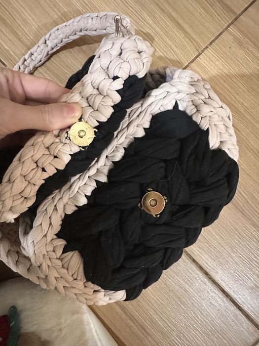 В’язана сумка ручної роботи | handmade | легка та стильна