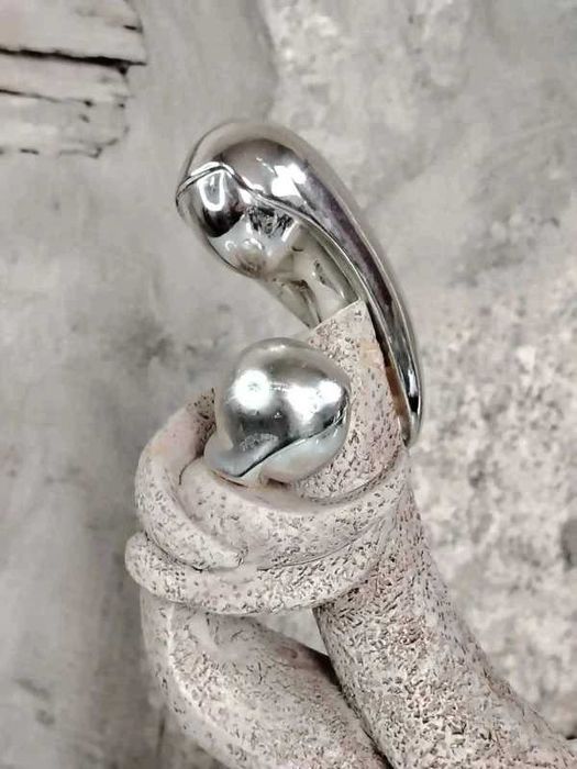Escultura Estilizada Virgem Maria - Design Moderno - ENVIO GRATIS